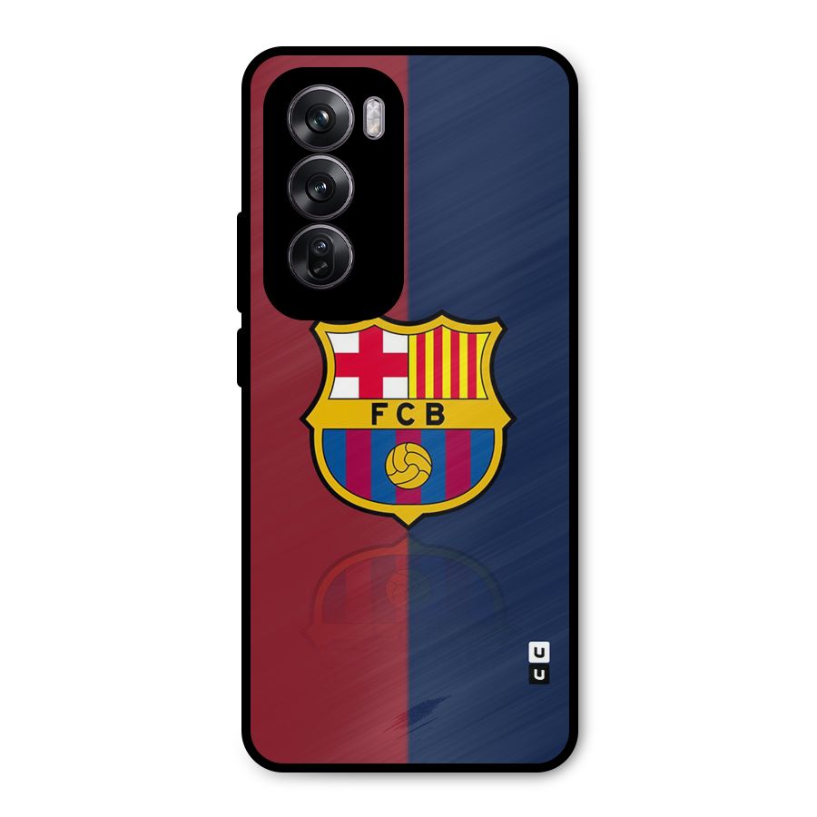 Cool Barcelona Metal Back Case for Oppo Reno12 Pro