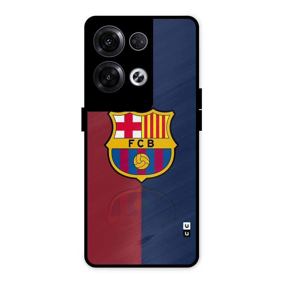 Cool Barcelona Metal Back Case for Oppo Reno8 Pro 5G