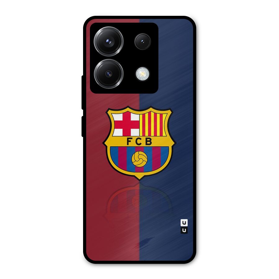 Cool Barcelona Metal Back Case for Poco X6