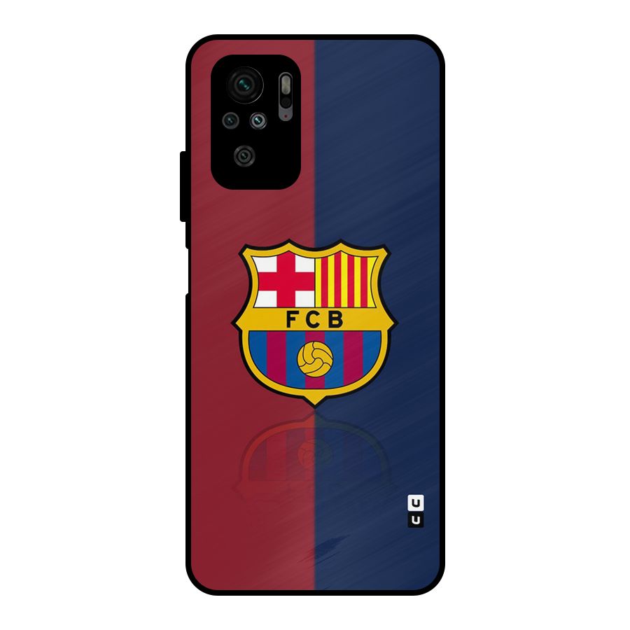 Cool Barcelona Metal Back Case for Redmi Note 10