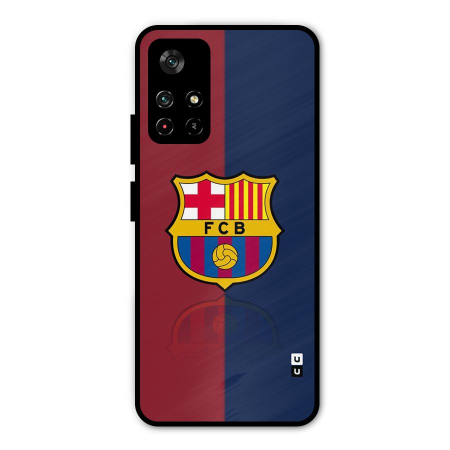 Cool Barcelona Metal Back Case for Redmi Note 11T 5G