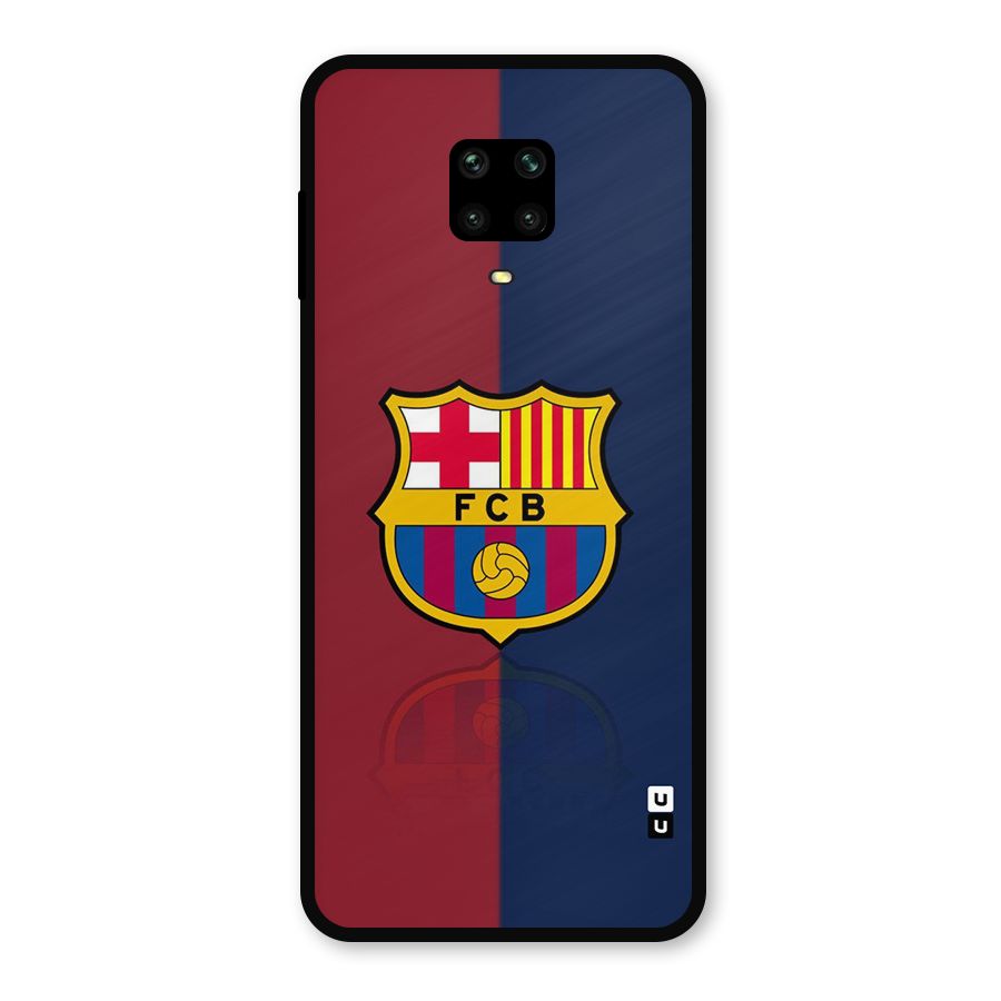 Cool Barcelona Metal Back Case for Redmi Note 9 Pro