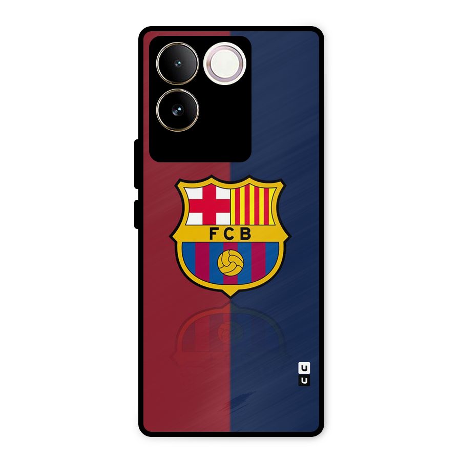 Cool Barcelona Metal Back Case for Vivo T2 Pro