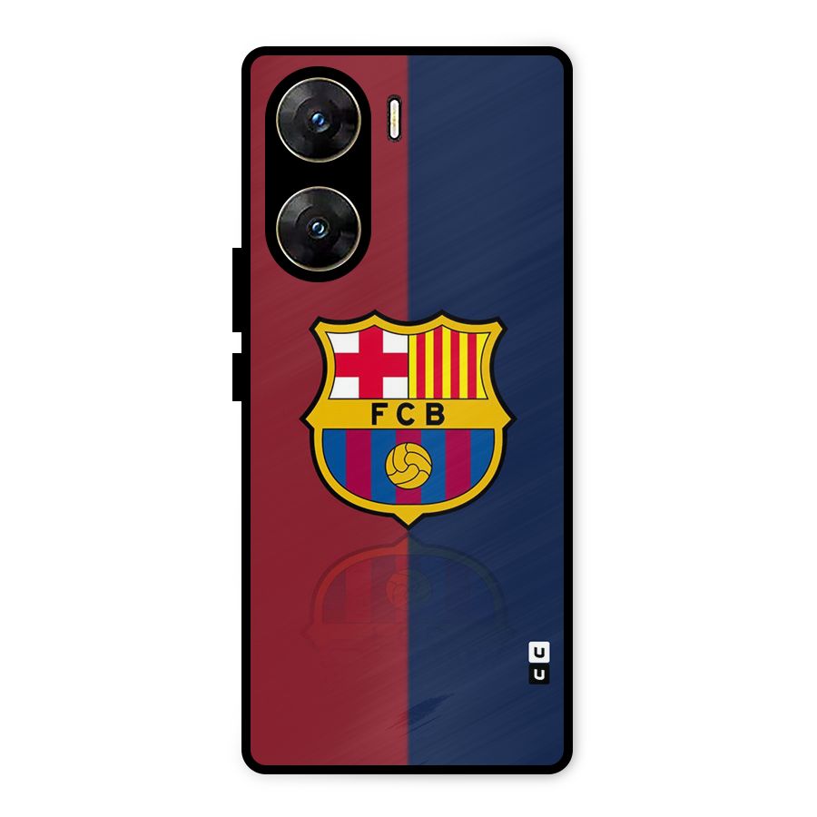 Cool Barcelona Metal Back Case for Vivo V29e