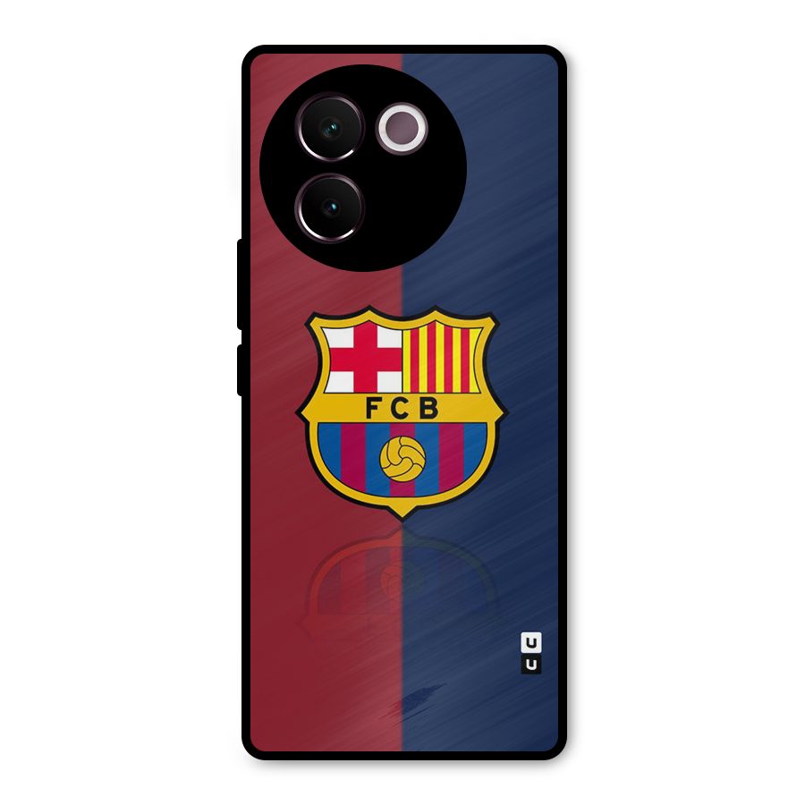 Cool Barcelona Metal Back Case for Vivo V30e