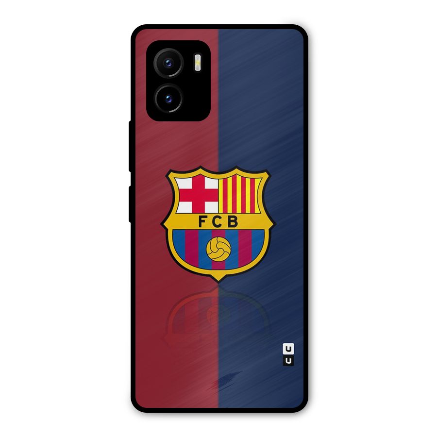Cool Barcelona Metal Back Case for Vivo Y15s