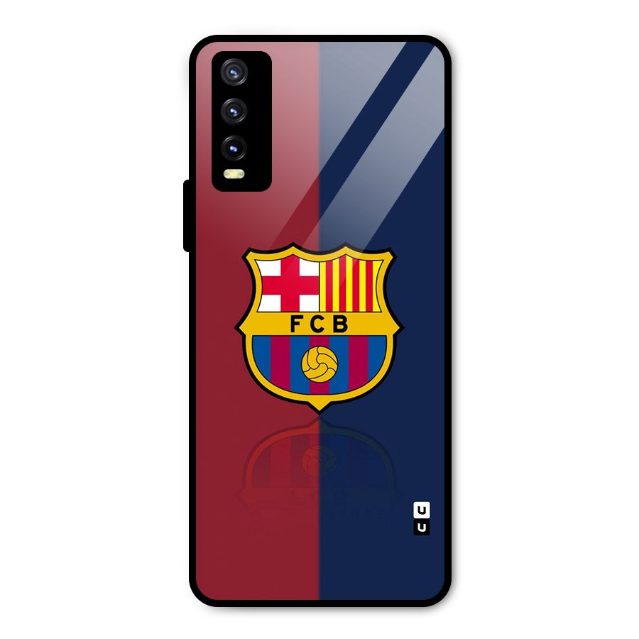 Cool Barcelona Metal Back Case for Vivo Y20g