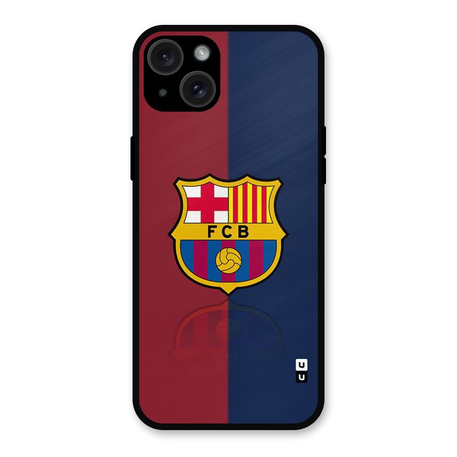 Cool Barcelona Metal Back Case for iPhone 15 Plus