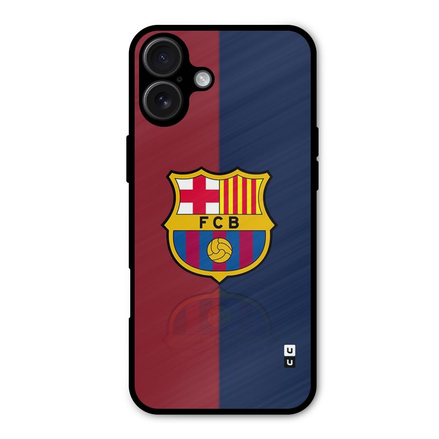 Cool Barcelona Metal Back Case for iPhone 16 Plus
