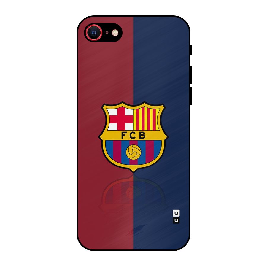 Cool Barcelona Metal Back Case for iPhone SE 2020