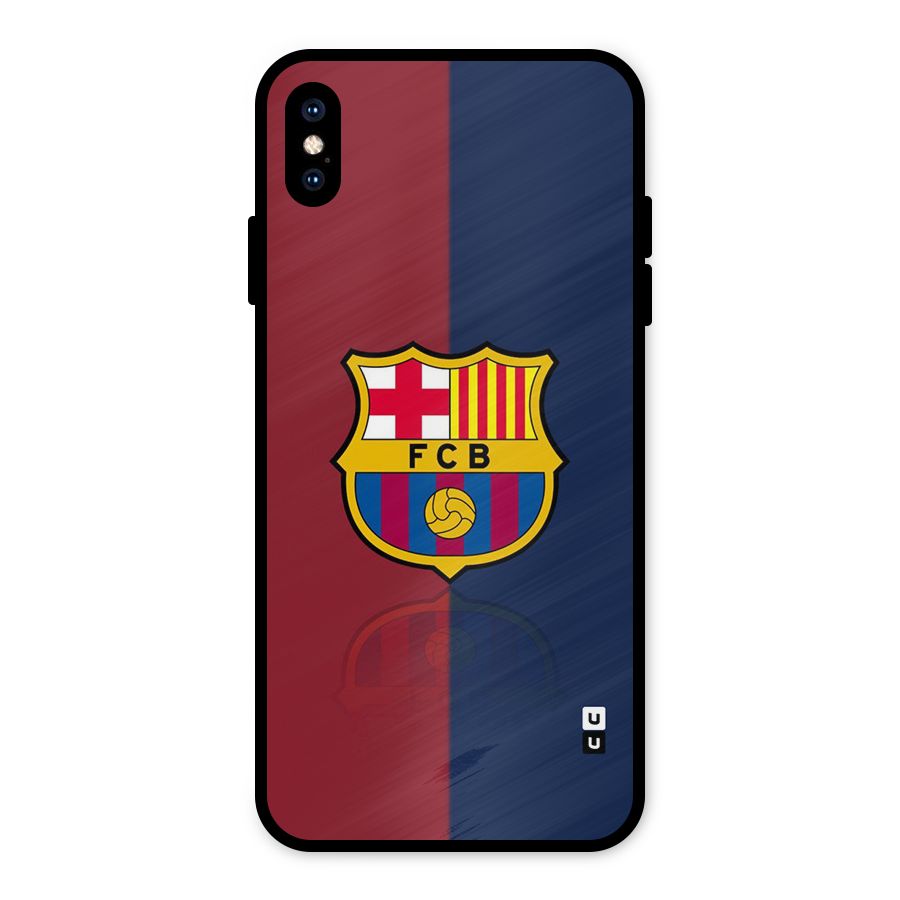 Cool Barcelona Metal Back Case for iPhone XS Max