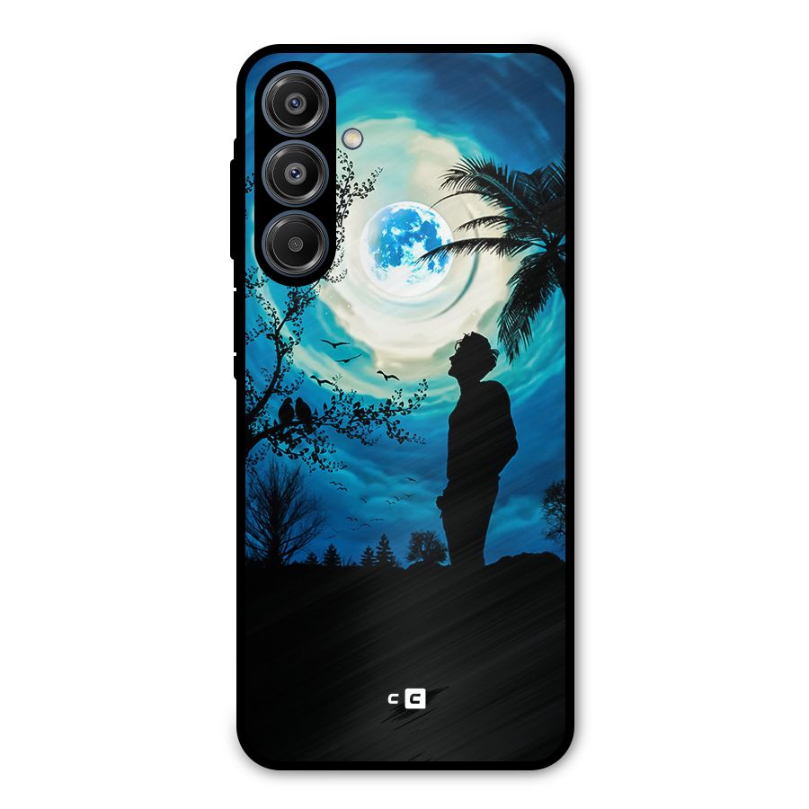 Cool Boy Under Sky Metal Back Case for Galaxy A16 5G