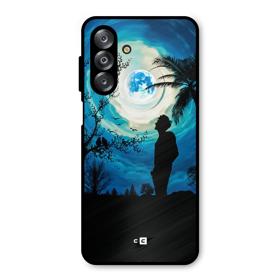 Cool Boy Under Sky Metal Back Case for Galaxy A26