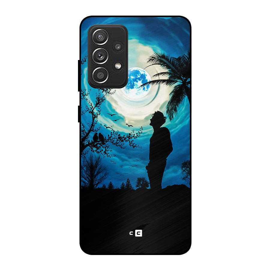 Cool Boy Under Sky Metal Back Case for Galaxy A52s 5G