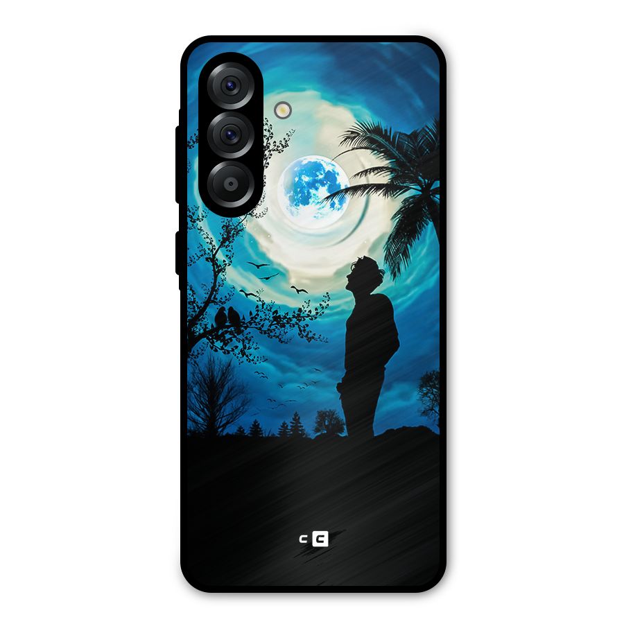 Cool Boy Under Sky Metal Back Case for Galaxy A56