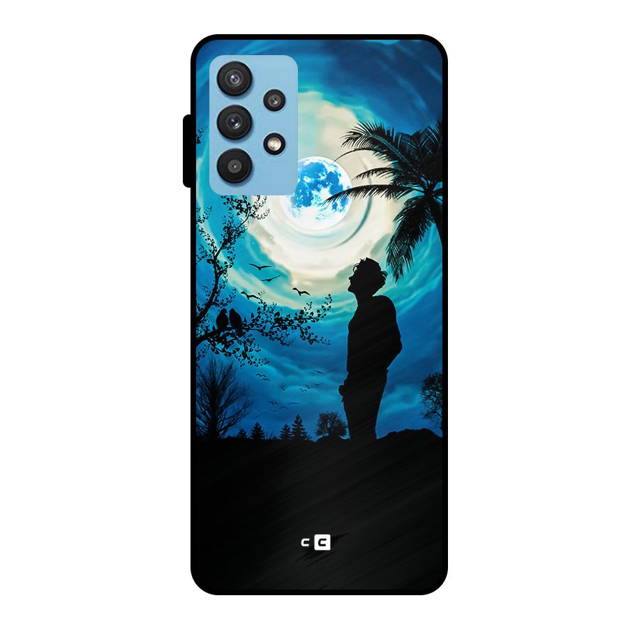 Cool Boy Under Sky Metal Back Case for Galaxy M32 5G