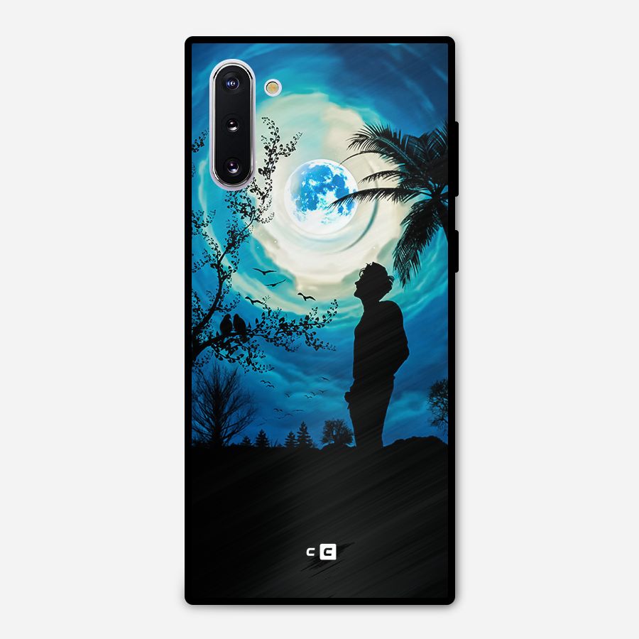 Cool Boy Under Sky Metal Back Case for Galaxy Note 10