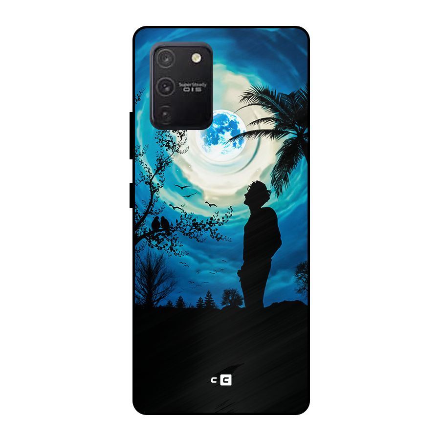Cool Boy Under Sky Metal Back Case for Galaxy S10 Lite