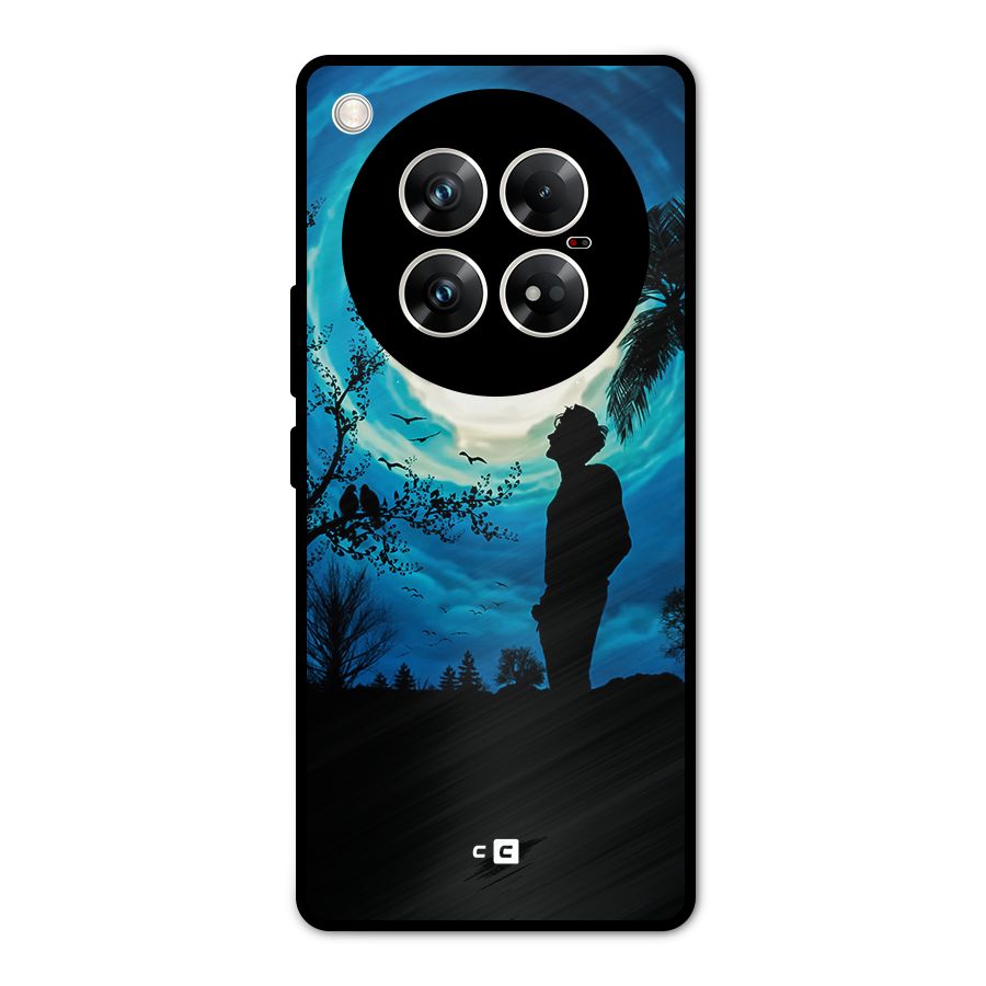Cool Boy Under Sky Metal Back Case for Infinix Zero 40 5G