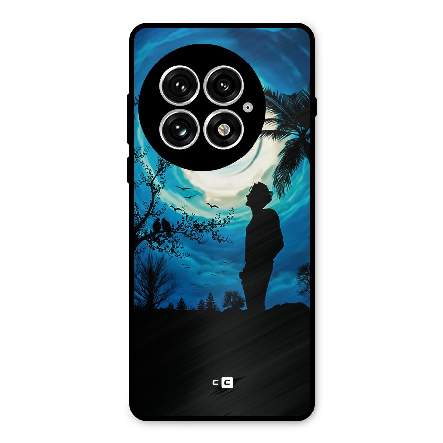 Cool Boy Under Sky Metal Back Case for OnePlus 13