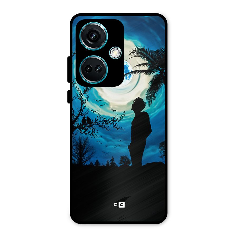 Cool Boy Under Sky Metal Back Case for OnePlus Nord CE 3 5G