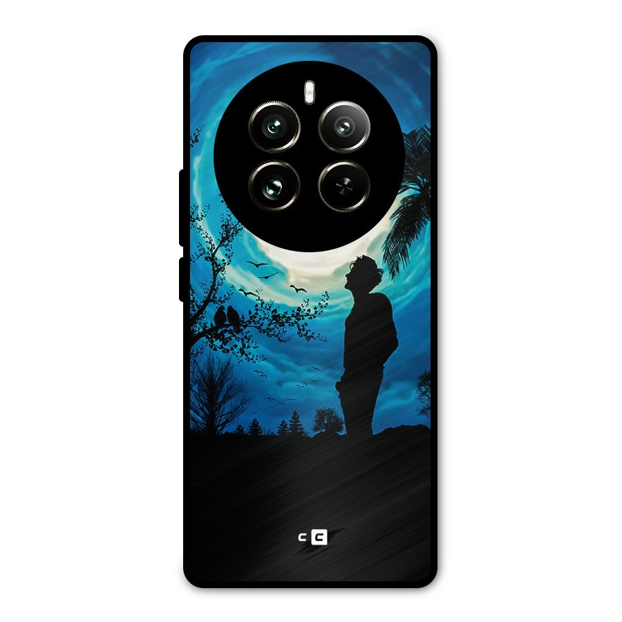Cool Boy Under Sky Metal Back Case for Realme 12 Pro