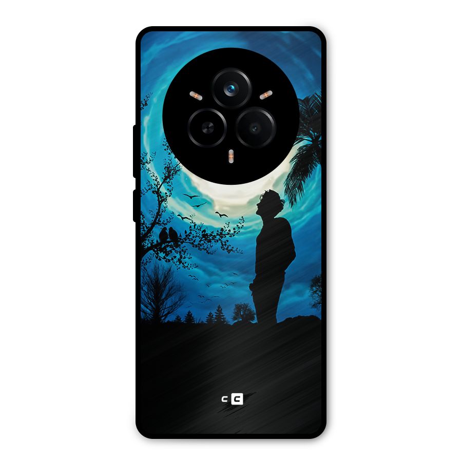 Cool Boy Under Sky Metal Back Case for Realme 14 Pro