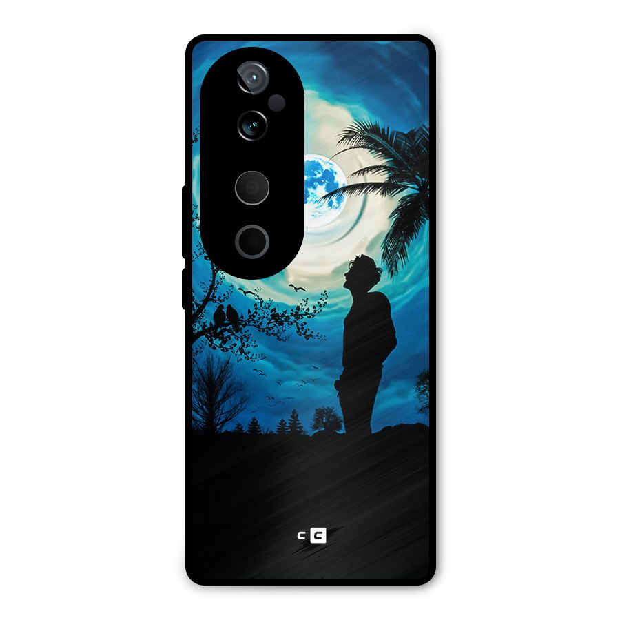 Cool Boy Under Sky Metal Back Case for Vivo T3 Ultra