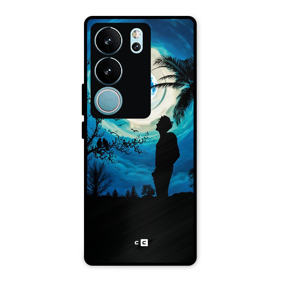 Cool Boy Under Sky Metal Back Case for Vivo V29
