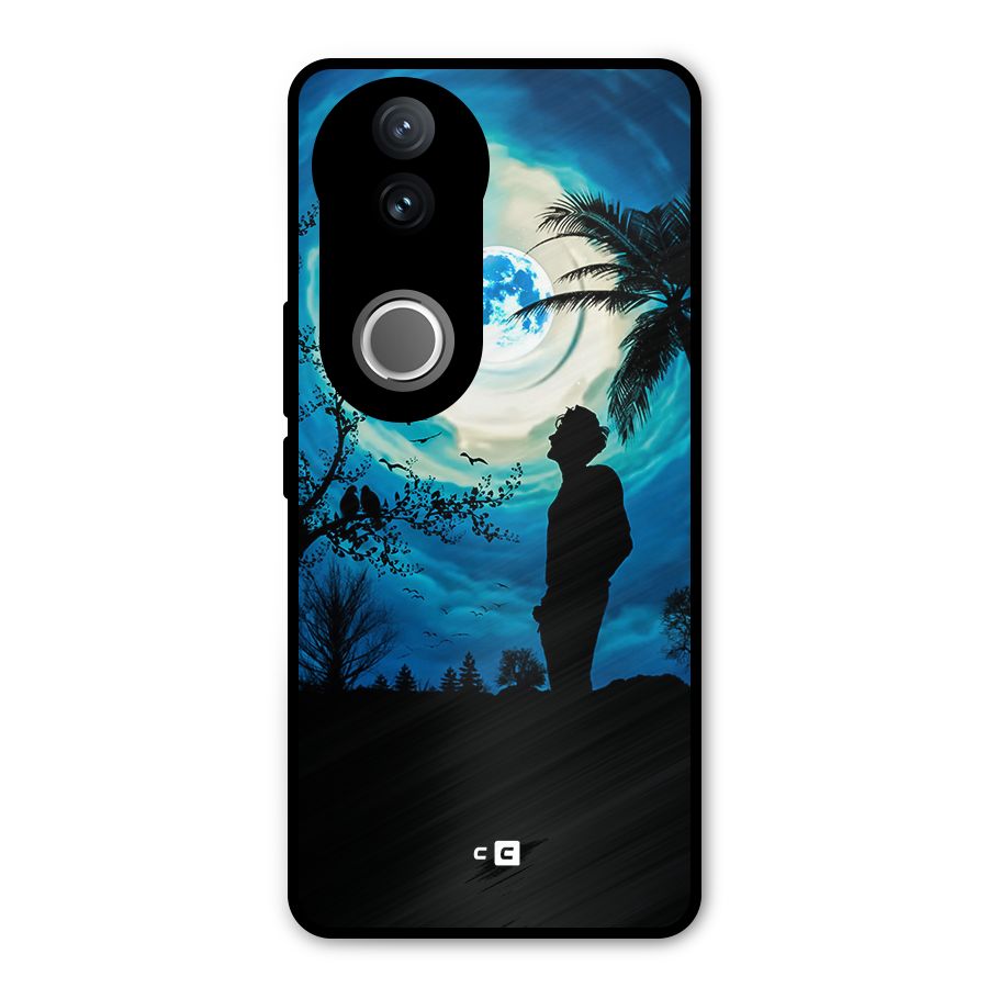 Cool Boy Under Sky Metal Back Case for Vivo V50e