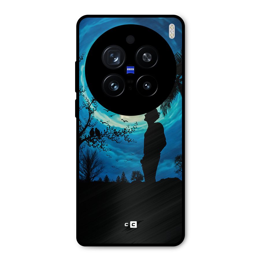 Cool Boy Under Sky Metal Back Case for Vivo X200 Pro