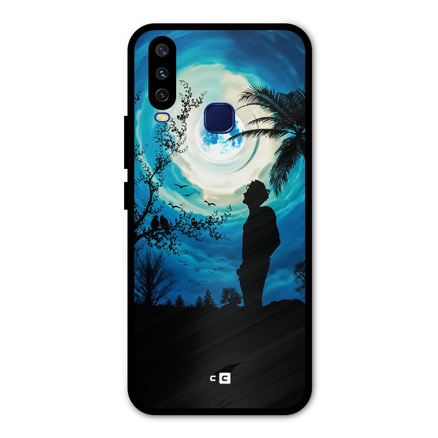 Cool Boy Under Sky Metal Back Case for Vivo Y12