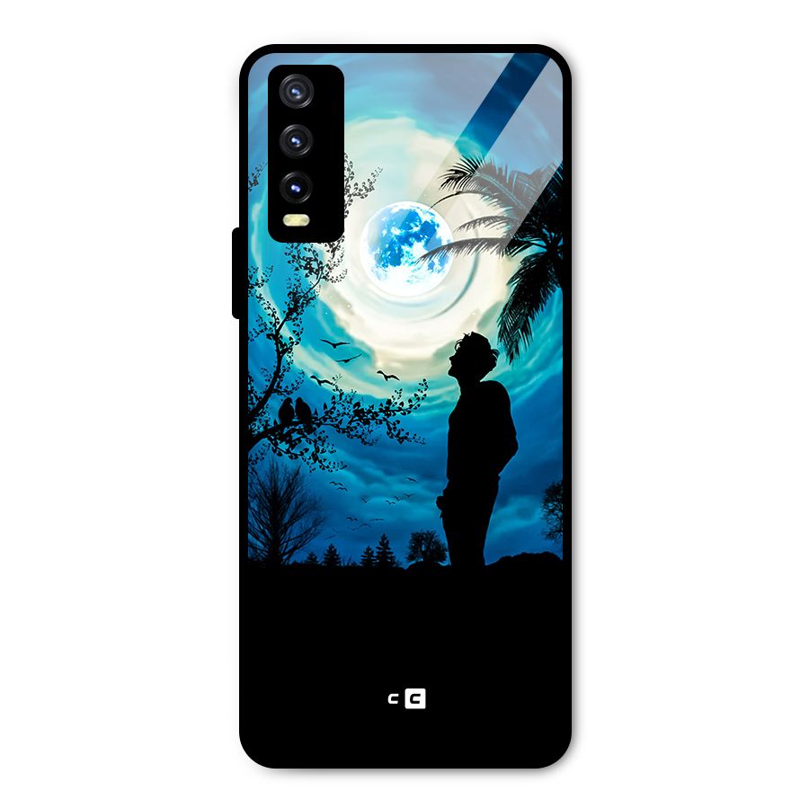 Cool Boy Under Sky Metal Back Case for Vivo Y20