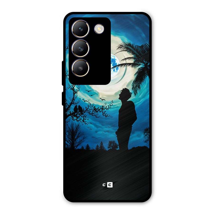 Cool Boy Under Sky Metal Back Case for Vivo Y200e