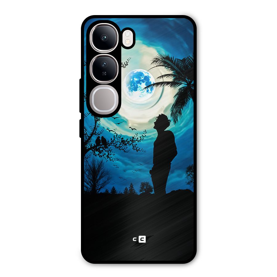 Cool Boy Under Sky Metal Back Case for Vivo Y300