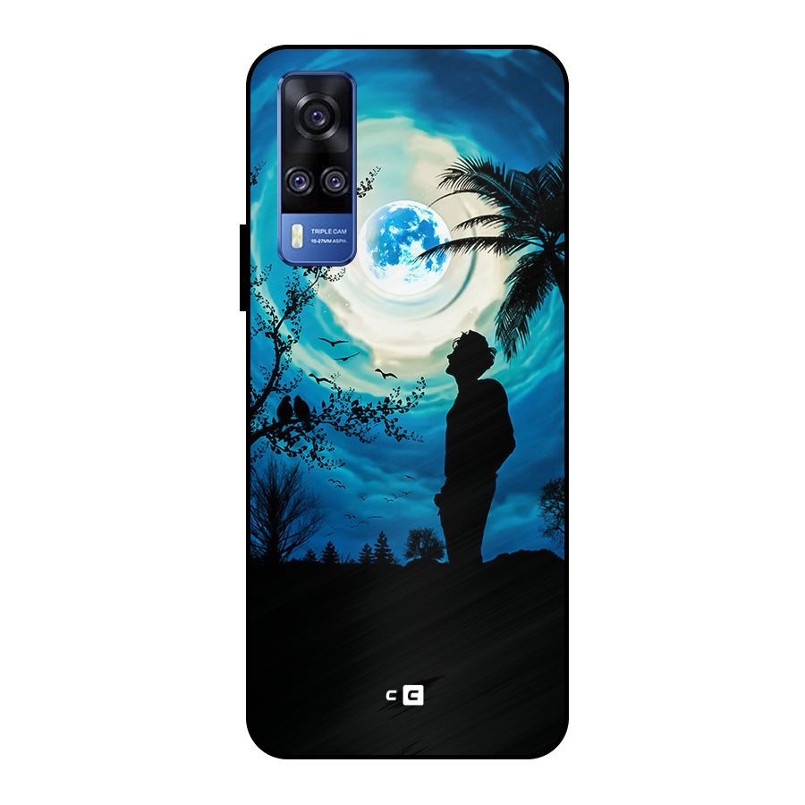 Cool Boy Under Sky Metal Back Case for Vivo Y51
