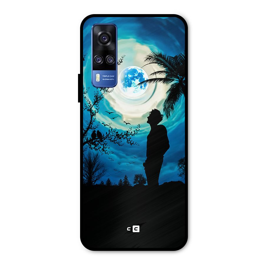 Cool Boy Under Sky Metal Back Case for Vivo Y51A