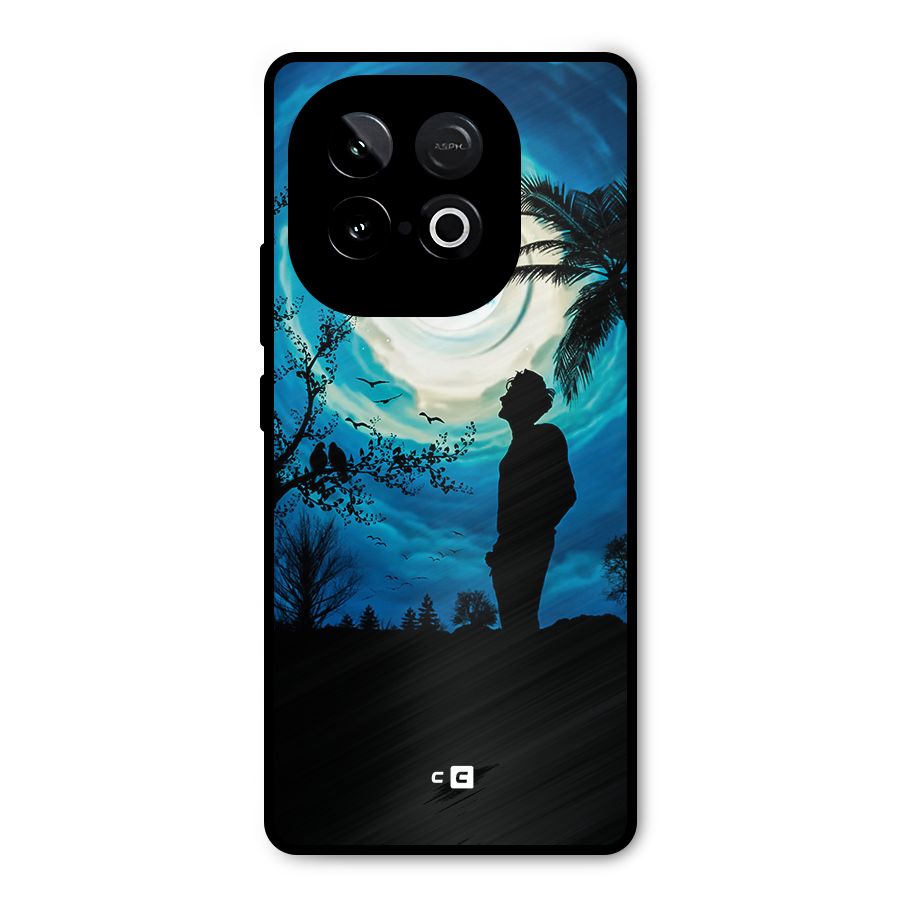 Cool Boy Under Sky Metal Back Case for iQOO Neo 10