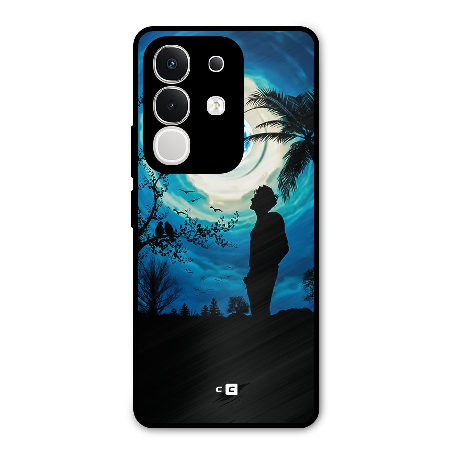 Cool Boy Under Sky Metal Back Case for iQOO Z10x