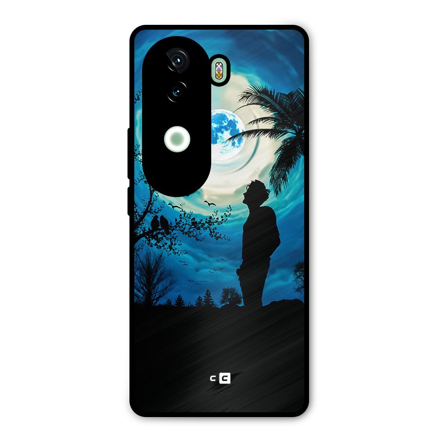 Cool Boy Under Sky Metal Back Case for iQOO Z9s