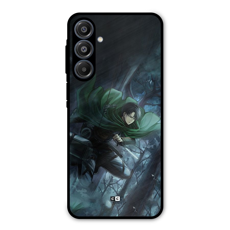 Cool Captain Levi Metal Back Case for Galaxy A16 5G