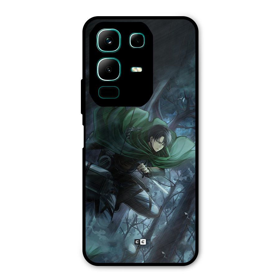 Cool Captain Levi Metal Back Case for Infinix Note 50x