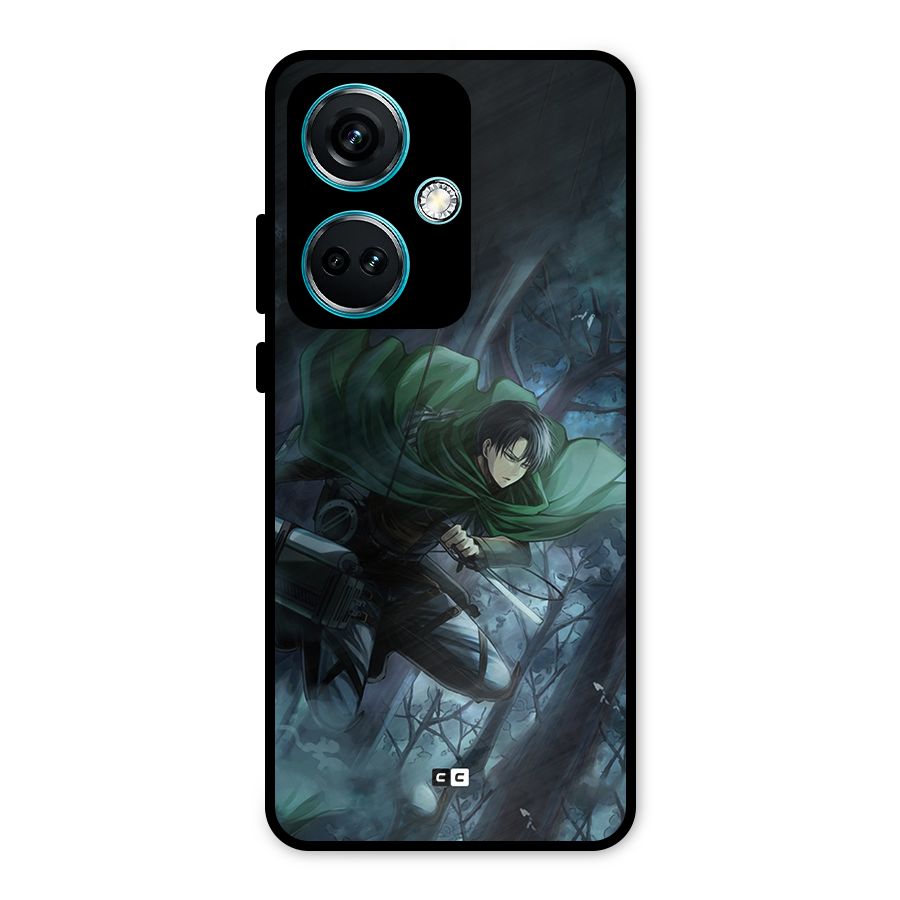 Cool Captain Levi Metal Back Case for OnePlus Nord CE 3 5G