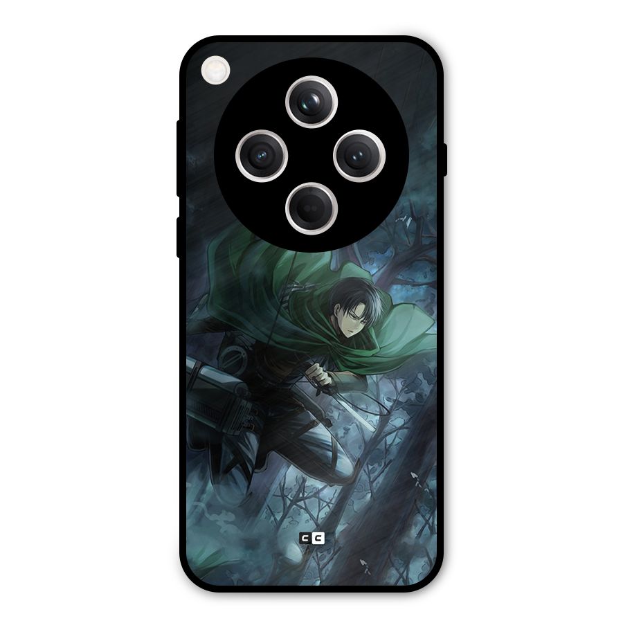 Cool Captain Levi Metal Back Case for Oppo Find X8