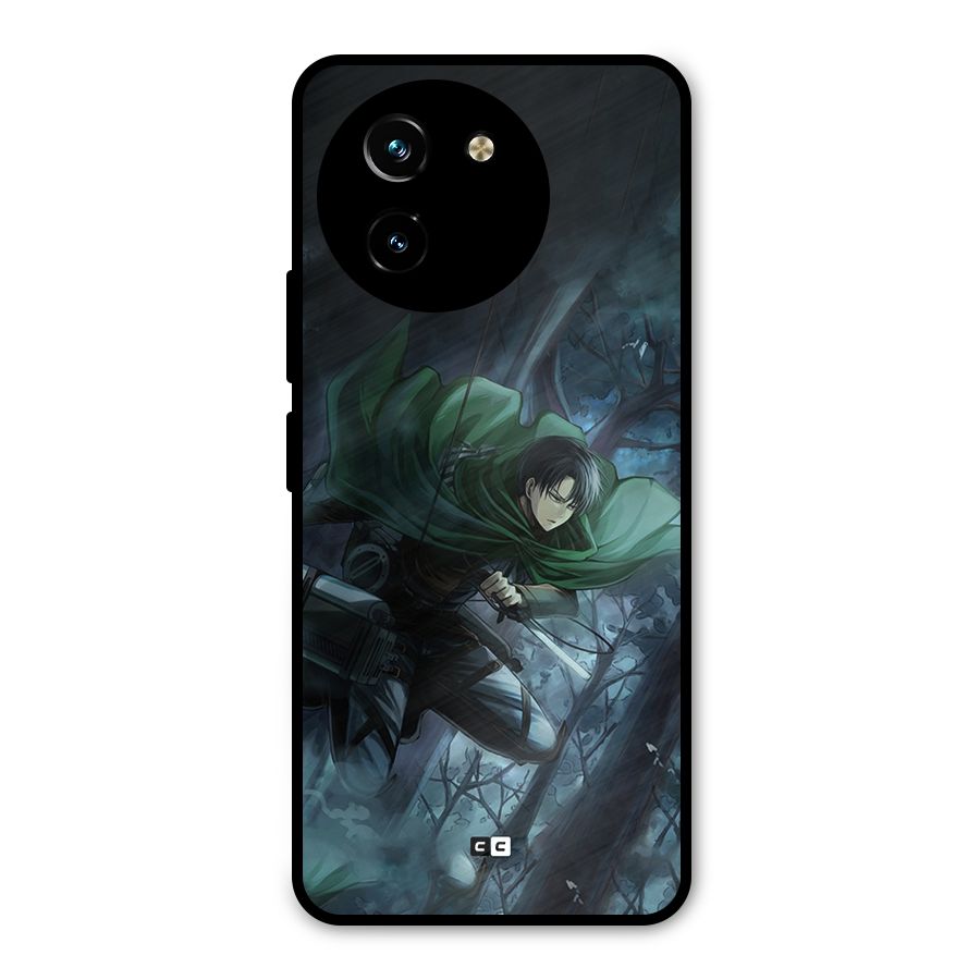 Cool Captain Levi Metal Back Case for Vivo T3x