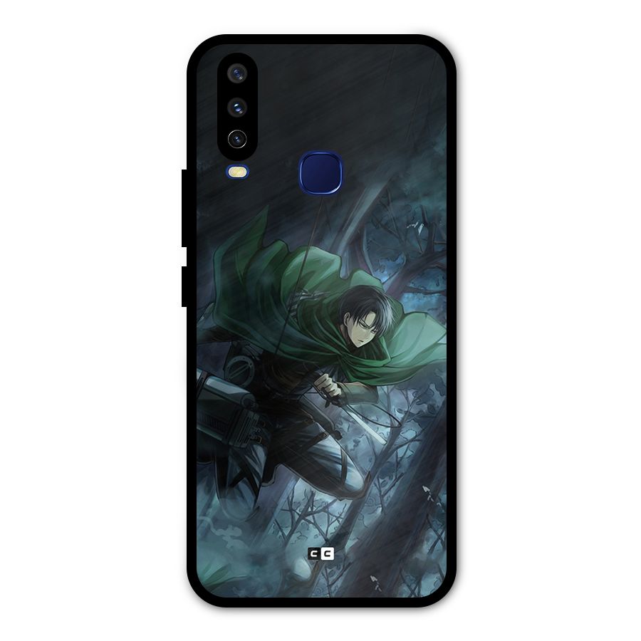 Cool Captain Levi Metal Back Case for Vivo V17