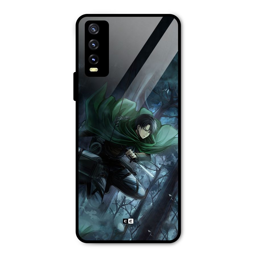 Cool Captain Levi Metal Back Case for Vivo Y20i