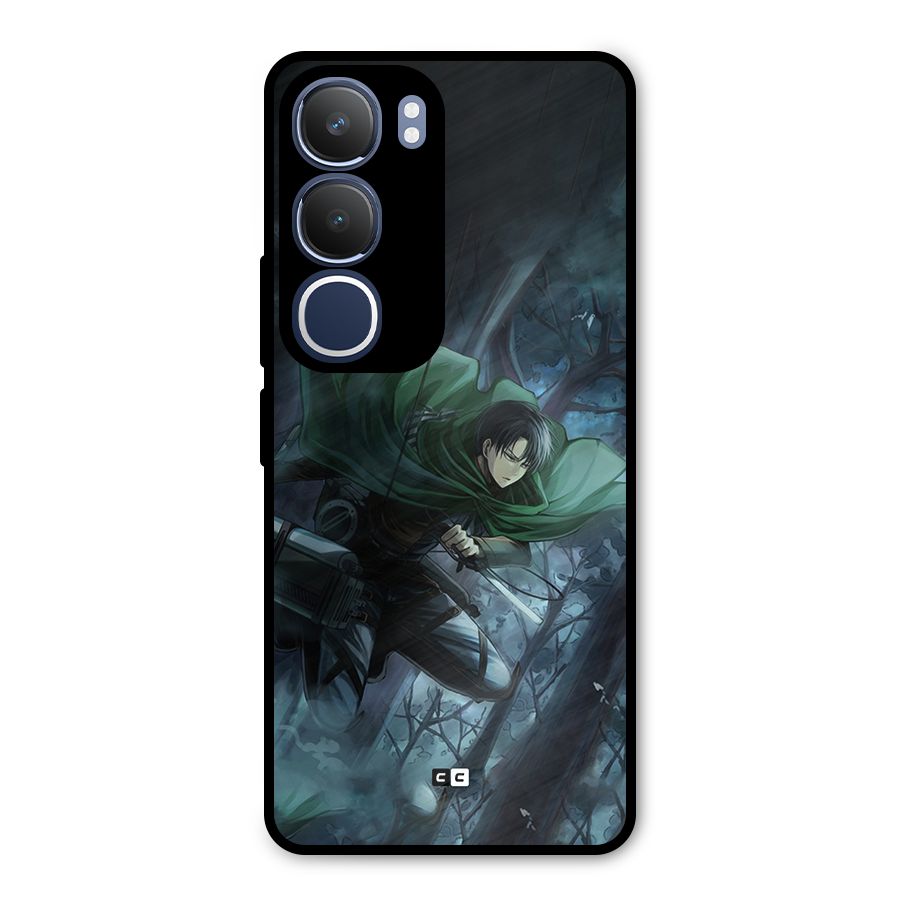 Cool Captain Levi Metal Back Case for Vivo Y29