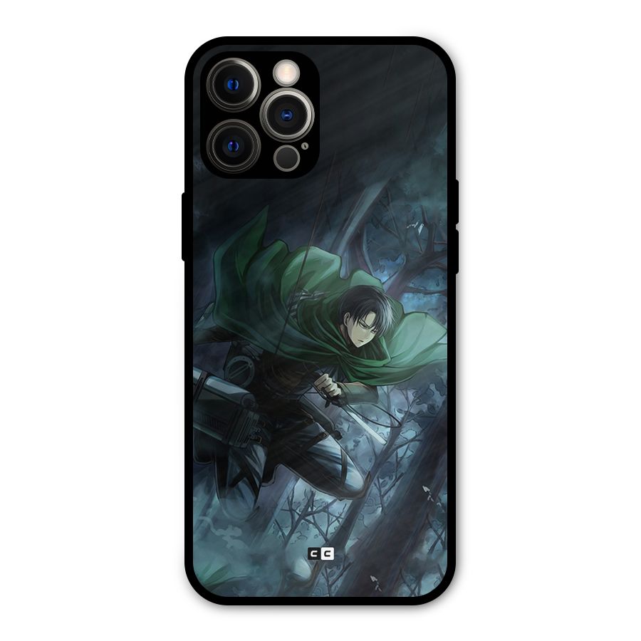 Cool Captain Levi Metal Back Case for iPhone 12 Pro Max