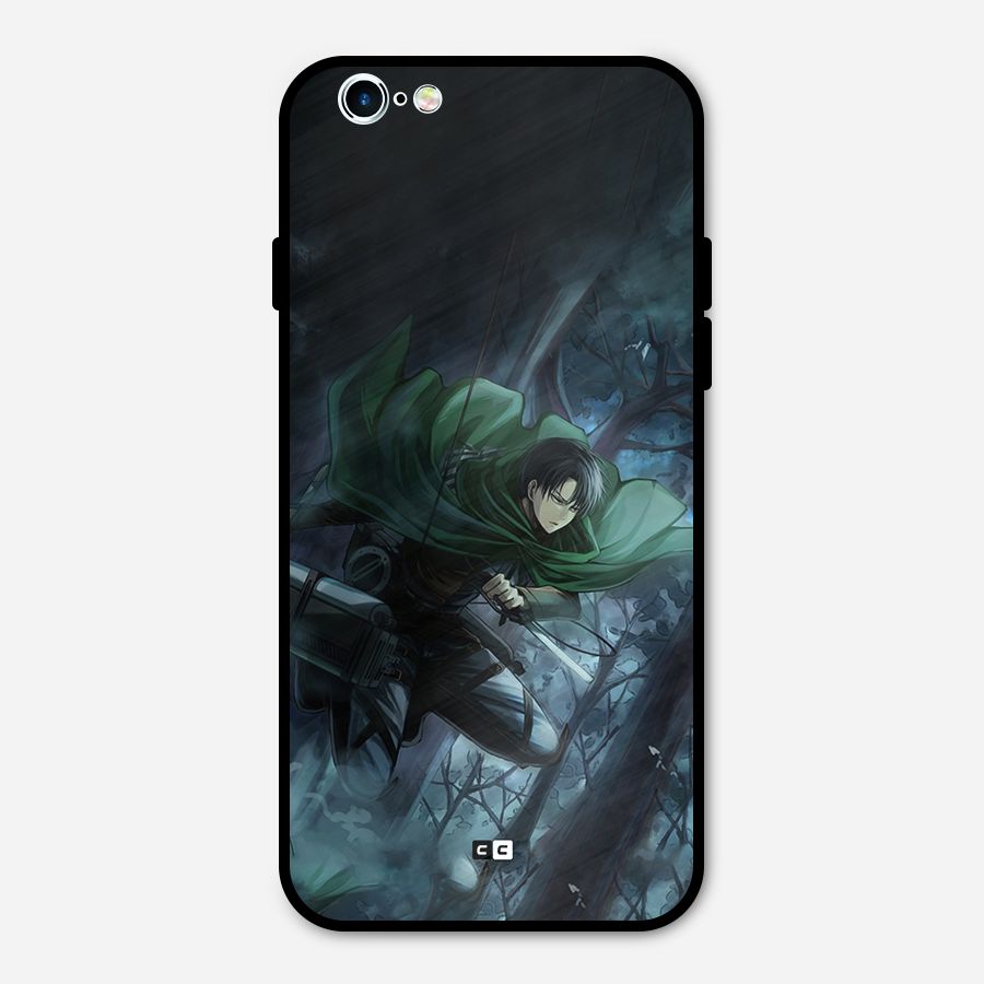 Cool Captain Levi Metal Back Case for iPhone 6 6s